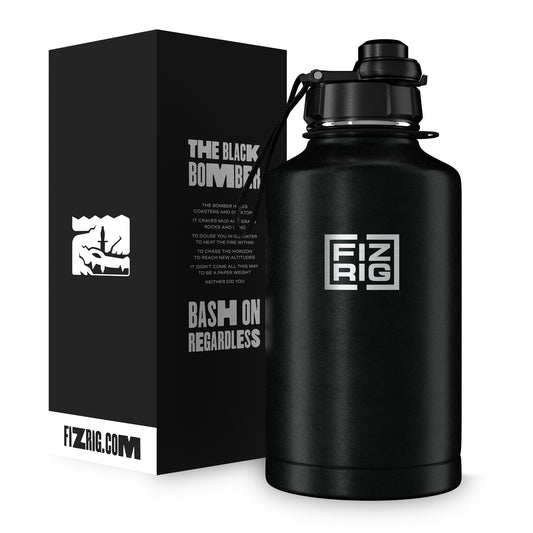 Black Bomber Water Bottle 1.8L