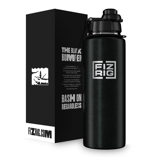 Black Bomber Water Bottle 1.2L
